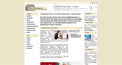 Desktop Screenshot of hotelfachschulen.hotel-intern.de